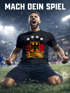 Cooles Herren T-Shirt Deutschland Fan-Shirt WM 2026 Fußball Weltmeisterschaft Moonworks®preview