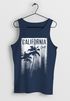 Cooles Herren Tank-Top California Surf Palmen Neverless®preview