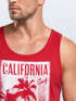 Cooles Herren Tank-Top California Surf Palmen Neverless®preview
