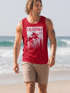 Cooles Herren Tank-Top California Surf Palmen Neverless®preview