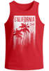 Cooles Herren Tank-Top California Surf Palmen Neverless®preview