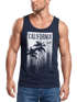 Cooles Herren Tank-Top California Surf Palmen Neverless®preview