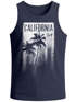 Cooles Herren Tank-Top California Surf Palmen Neverless®preview
