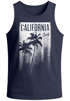 Cooles Herren Tank-Top California Surf Palmen Neverless®preview