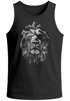 cooles Herren Tank-Top mit großem Löwen Aufdruck Neverless®Lion Eye Patchpreview