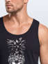 Cooles Herren Tank-Top Pineapple Skull Sonnenbrille Ananas Totenkopf Slim Fit Neverless®preview