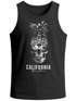 Cooles Herren Tank-Top Pineapple Skull Sonnenbrille Ananas Totenkopf Slim Fit Neverless®preview