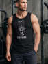 Cooles Herren Tank-Top Pineapple Skull Sonnenbrille Ananas Totenkopf Slim Fit Neverless®preview