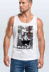 cooles Herren Tanktop mit Pug Life Print Hund in Schaukel Muskelshirt Neverless®preview