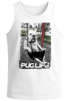 cooles Herren Tanktop mit Pug Life Print Hund in Schaukel Muskelshirt Neverless®preview