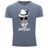 Cooles, lustiges Angesagtes Herren T-Shirt Vintage Shirt Servus Skull Totenkopf Aufdruck Used Look Slim Fit Neverless®preview