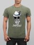 Cooles, lustiges Angesagtes Herren T-Shirt Vintage Shirt Servus Skull Totenkopf Aufdruck Used Look Slim Fit Neverless®preview