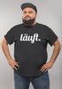 cooles lustiges Herren T-Shirt - läuft - Fun-Shirt Moonworks®preview