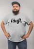 cooles lustiges Herren T-Shirt - läuft - Fun-Shirt Moonworks®preview