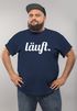 cooles lustiges Herren T-Shirt - läuft - Fun-Shirt Moonworks®preview