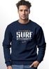 Cooles Sweatshirt Herren Surf Vintage Druck Rundhals-Pullover Neverless®preview