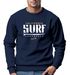 Cooles Sweatshirt Herren Surf Vintage Druck Rundhals-Pullover Neverless®preview