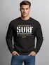 Cooles Sweatshirt Herren Surf Vintage Druck Rundhals-Pullover Neverless®preview