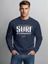 Cooles Sweatshirt Herren Surf Vintage Druck Rundhals-Pullover Neverless®preview