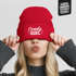 Damen Beanie - Candy Girl - Strickmütze Spruch Karneval Fasching Aufdruck Lustig Damenmütze Moonworks®preview