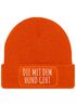 Damen Beanie Geschenk für Hundeliebhaberinnen Strickmütze mit Spruch Aufdruck Lustig Die mit dem Hund geht Hundebesitzer Moonworks®preview
