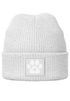 Damen Beanie Hund Design Wintermütze für Hundebesitzerin Patch Aufdruck Hundepfote Moonworks®preview