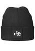 Damen Beanie mit Aufdruck Fisch Skelett Wintermütze Maritim Lustig Strickmütze Geschenkidee Freundin Frau MoonWorks®preview