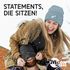 Damen Beanie mit Aufdruck Fischgräte Wintermütze Frauen Strickmütze Geschenkidee Freundin Frau MoonWorks®preview