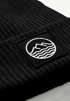 Damen Beanie mit Aufdruck Outdoor Logo Print Berge Meer Wintermütze Strickmütze Neverless®preview