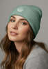 Damen Beanie mit Aufdruck Outdoor Logo Print Berge Meer Wintermütze Strickmütze Neverless®preview