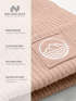 Damen Beanie mit Aufdruck Outdoor Logo Print Berge Meer Wintermütze Strickmütze Neverless®preview