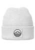 Damen Beanie mit Aufdruck Outdoor Logo Print Berge Meer Wintermütze Strickmütze Neverless®preview