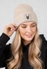Damen Beanie mit Aufdruck Skeletthand Wintermütze Frauen Strickmütze Geschenkidee Freundin Frau MoonWorks®preview