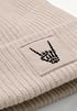 Damen Beanie mit Aufdruck Skeletthand Wintermütze Frauen Strickmütze Geschenkidee Freundin Frau MoonWorks®preview