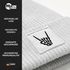 Damen Beanie mit Aufdruck Skeletthand Wintermütze Frauen Strickmütze Geschenkidee Freundin Frau MoonWorks®preview