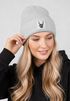 Damen Beanie mit Aufdruck Skeletthand Wintermütze Frauen Strickmütze Geschenkidee Freundin Frau MoonWorks®preview