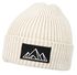 Damen Beanie mit Patch Berge Gebirge Outrdoor Aufdruck Print Wintermütze Strickmütze Frauen Neverless®preview