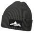 Damen Beanie mit Patch Berge Gebirge Outrdoor Aufdruck Print Wintermütze Strickmütze Frauen Neverless®preview