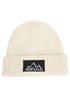 Damen Beanie mit Patch Berge Gebirge Outrdoor Aufdruck Print Wintermütze Strickmütze Frauen Neverless®preview