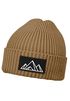 Damen Beanie mit Patch Berge Gebirge Outrdoor Aufdruck Print Wintermütze Strickmütze Frauen Neverless®preview