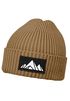 Damen Beanie mit Patch Berge Gebirge Outrdoor Aufdruck Print Wintermütze Strickmütze Frauen Neverless®preview