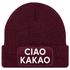 Damen Beanie mit Patch Ciao Kakao Strickmütze mit Spruch Aufdruck Lustig Damenmütze Moonworks®preview