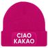 Damen Beanie mit Patch Ciao Kakao Strickmütze mit Spruch Aufdruck Lustig Damenmütze Moonworks®preview