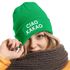 Damen Beanie mit Patch Ciao Kakao Strickmütze mit Spruch Aufdruck Lustig Damenmütze Moonworks®preview