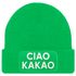 Damen Beanie mit Patch Ciao Kakao Strickmütze mit Spruch Aufdruck Lustig Damenmütze Moonworks®preview