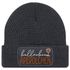 Damen Beanie mit Patch Hallöchen Aperölchen Strickmütze mit Spruch Aufdruck Lustig Damenmütze Moonworks®preview