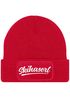 Damen Beanie mit Patch Skifahren Strickmütze mit Spruch Aufdruck Skihaserl Damenmütze Moonworks®preview