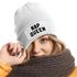 Damen Beanie mit Patch Spruch Nap Queen Statement Strickmütze Aufdruck Lustig Damenmütze Moonworks®preview