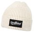 Damen Beanie mit Patch Strickmütze mit Spruch Aufdruck Dorfkind Lustig Damenmütze Moonworks®preview