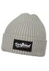 Damen Beanie mit Patch Strickmütze mit Spruch Aufdruck Dorfkind Lustig Damenmütze Moonworks®preview